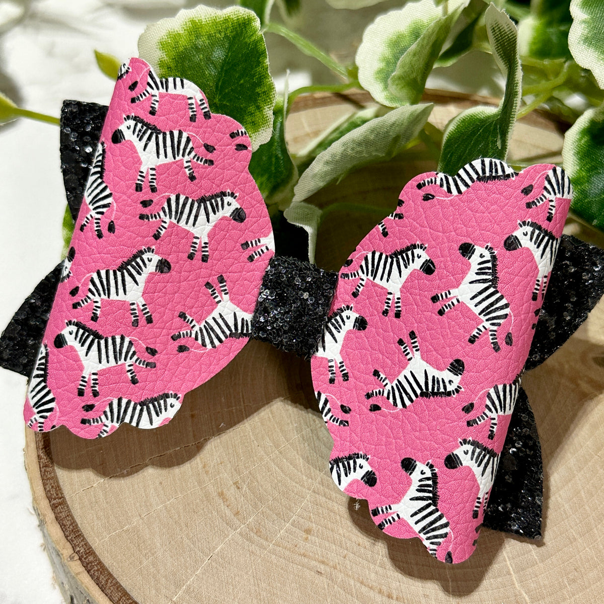 Zebra Hairbow