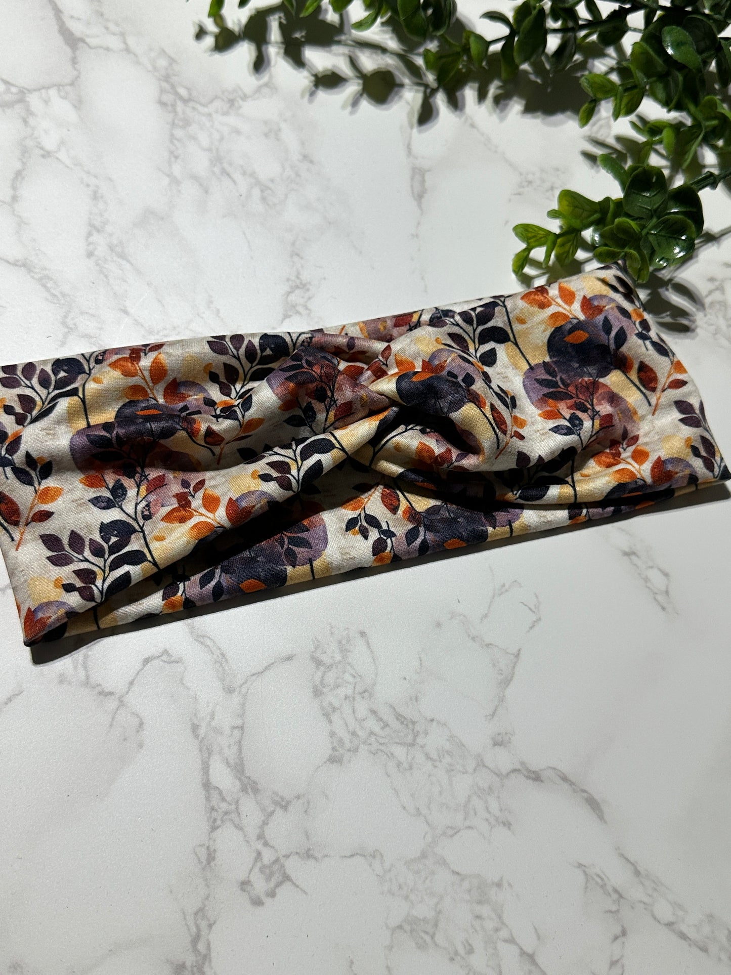 Fall Foliage Twist Headband