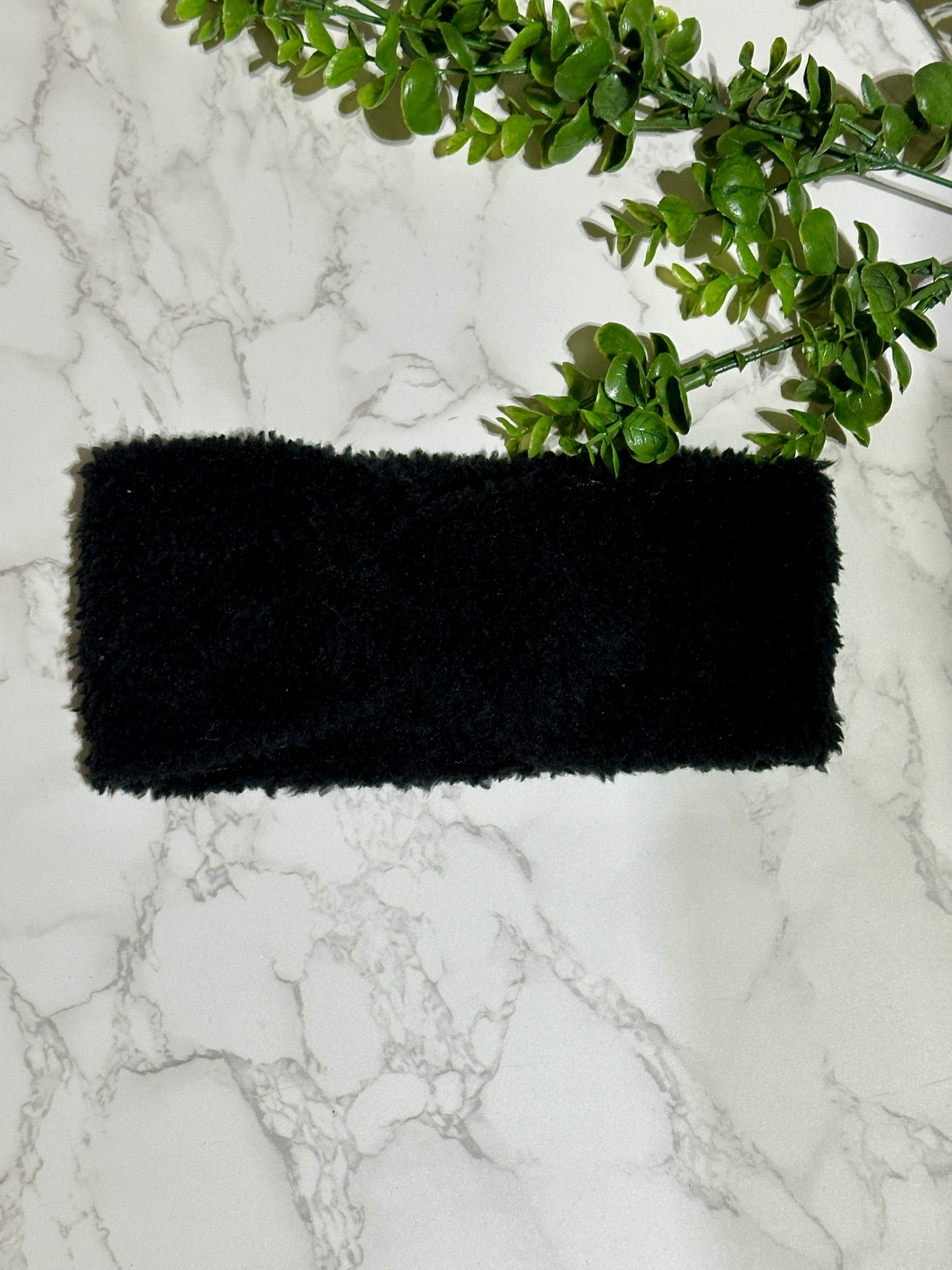 Sherpa Twist Headband - Black
