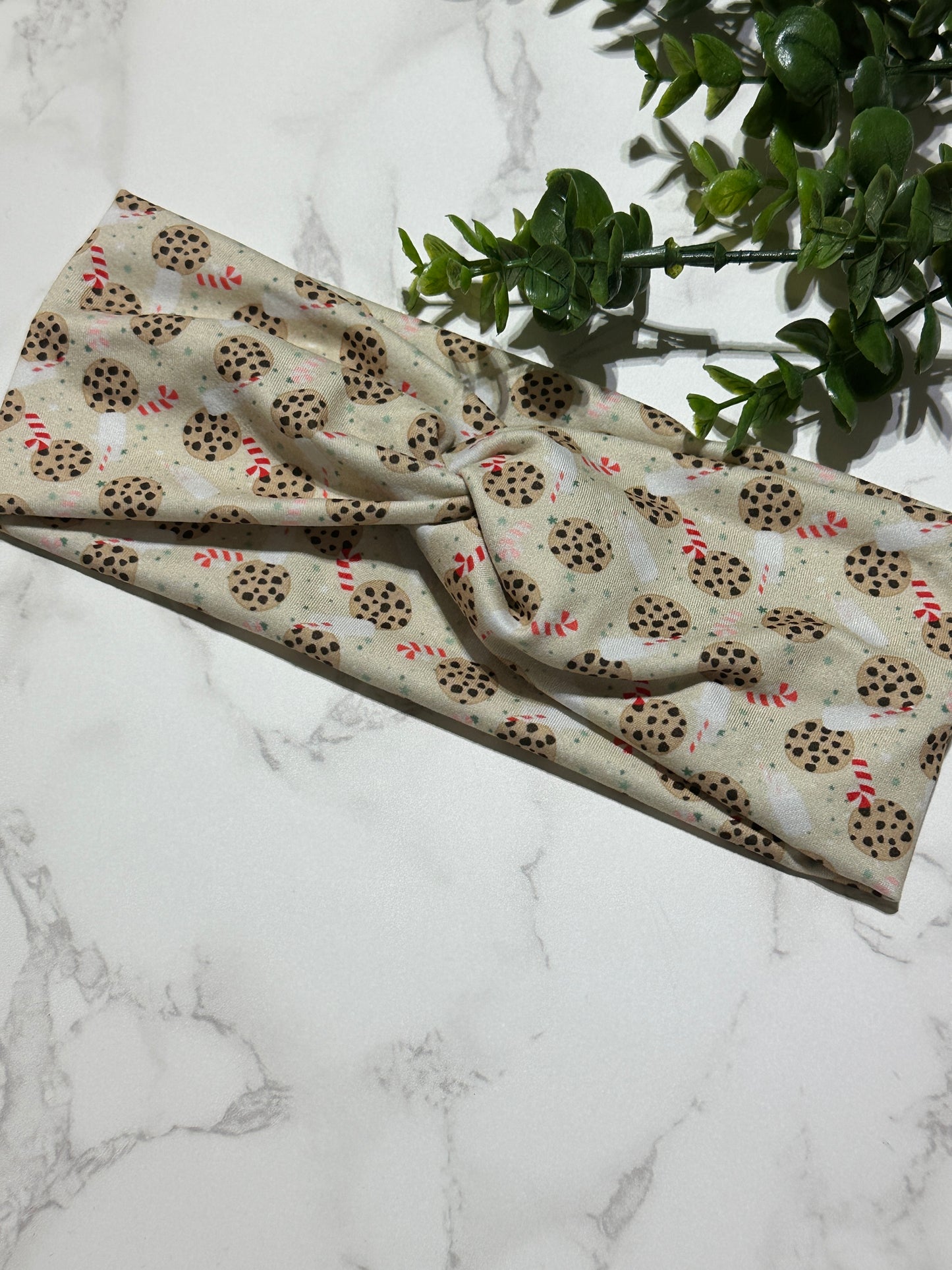 Cookies and Milk Twist Headband