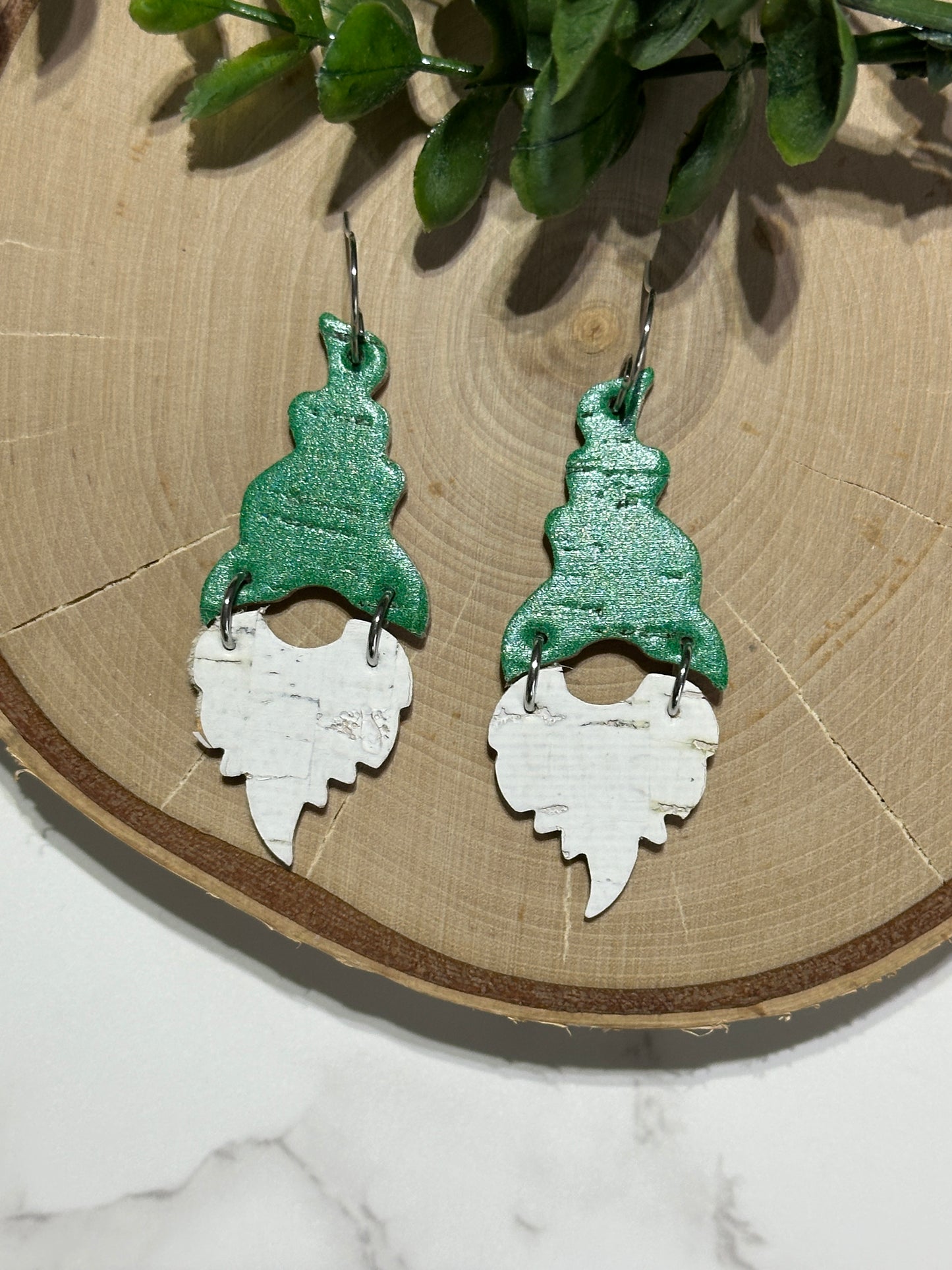 Gnome Christmas Earrings - Multiple Colors