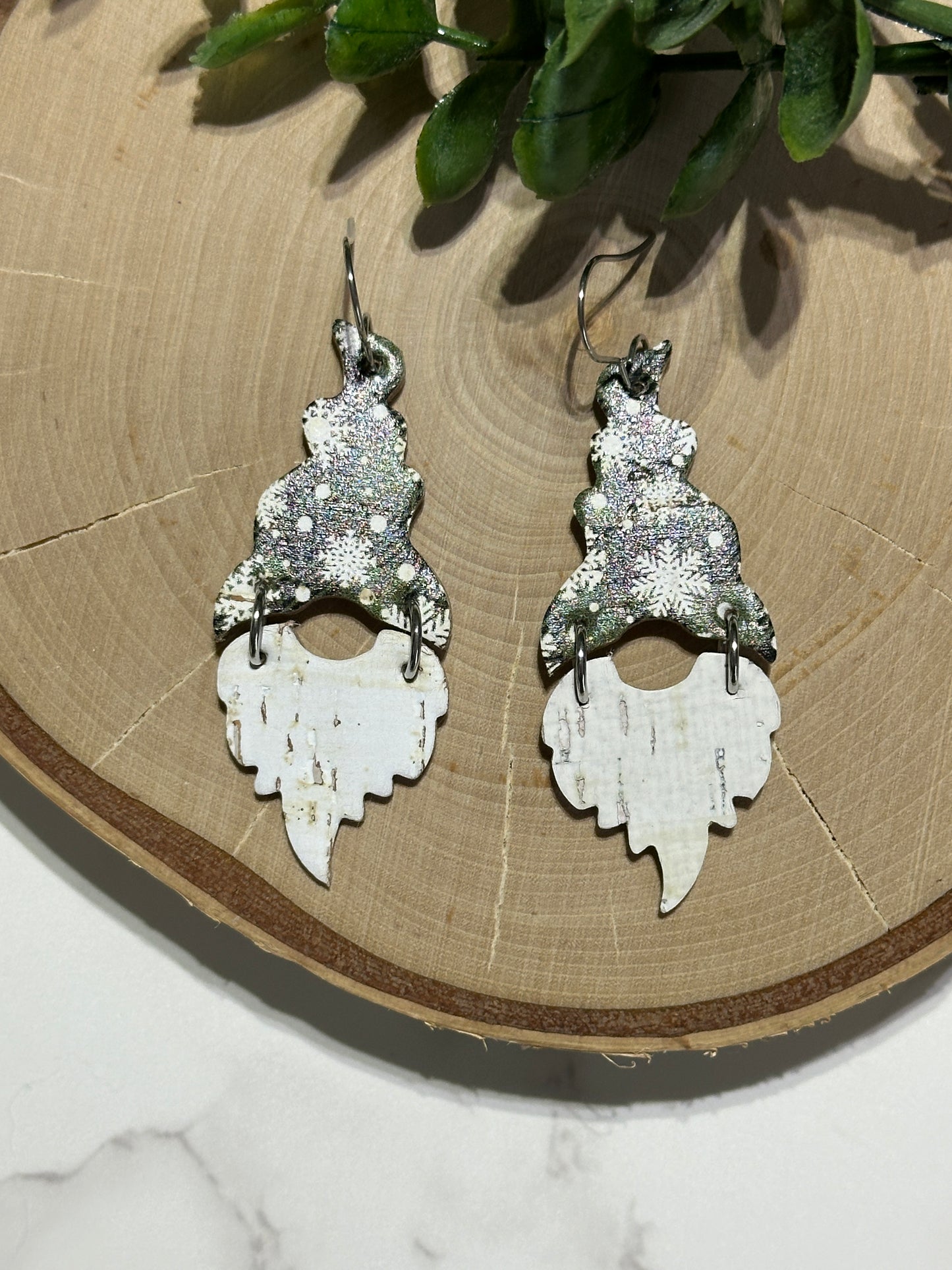Gnome Christmas Earrings - Multiple Colors
