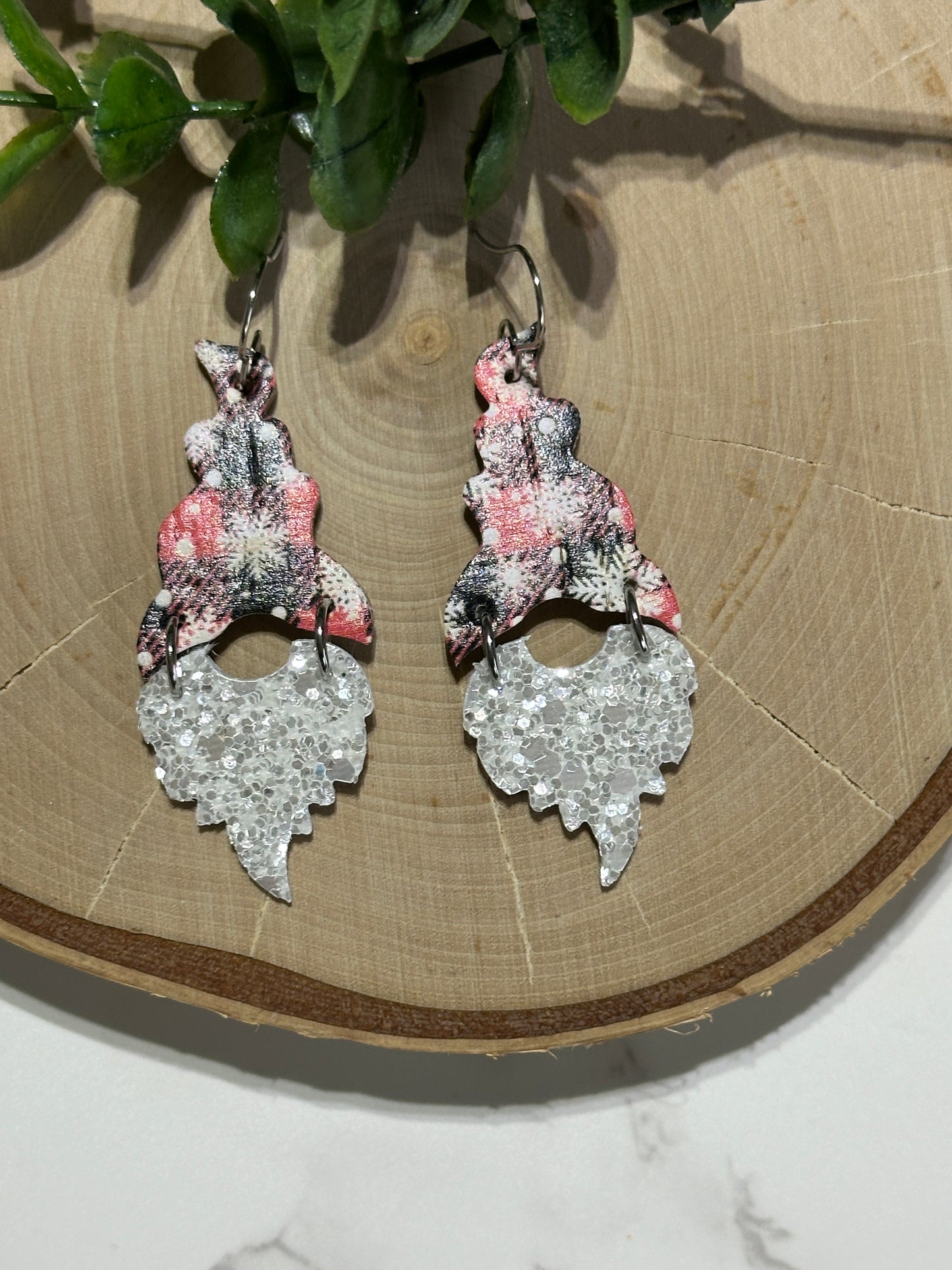 Gnome Christmas Earrings - Multiple Colors