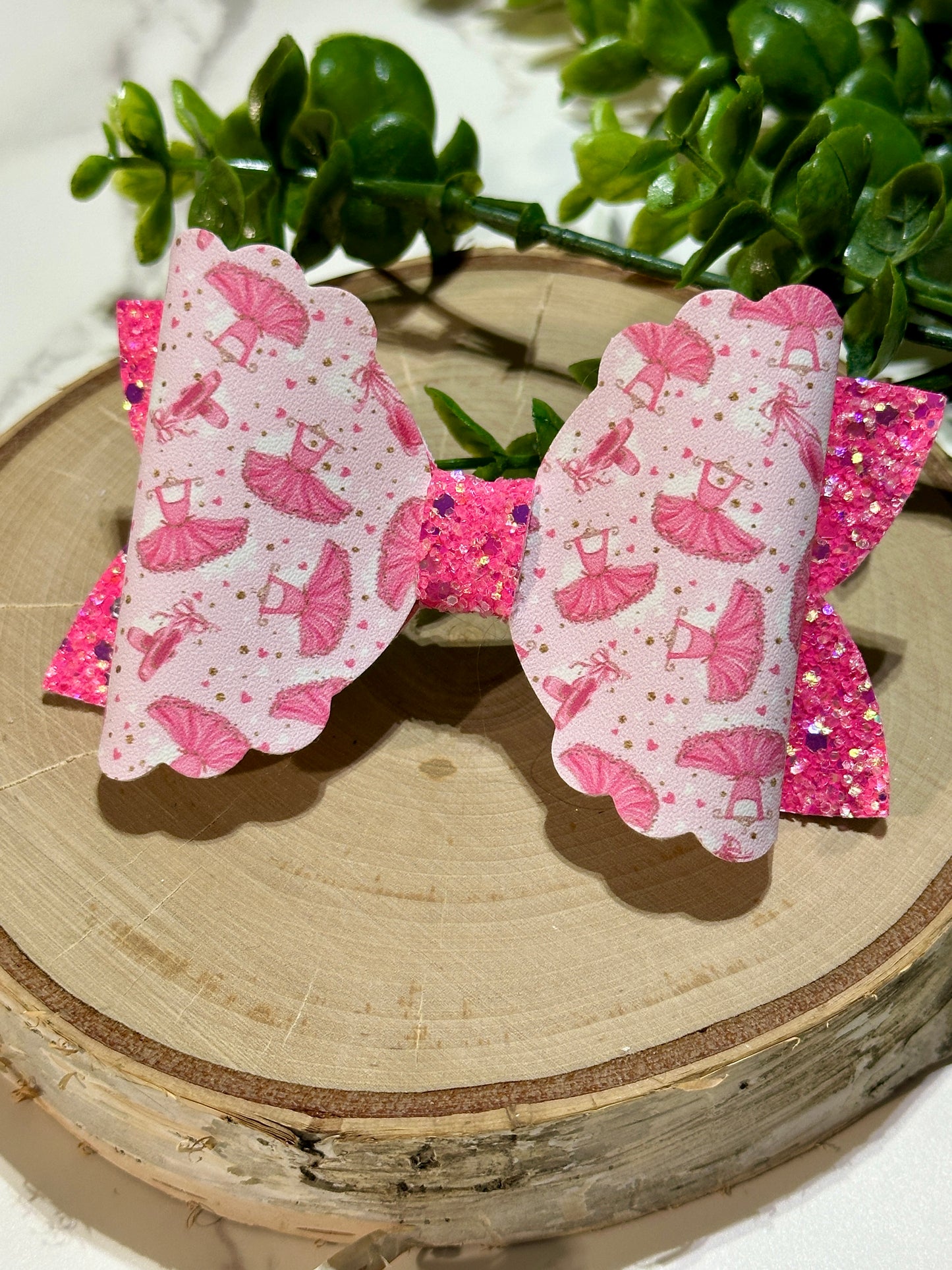 Ballet Hair Bow