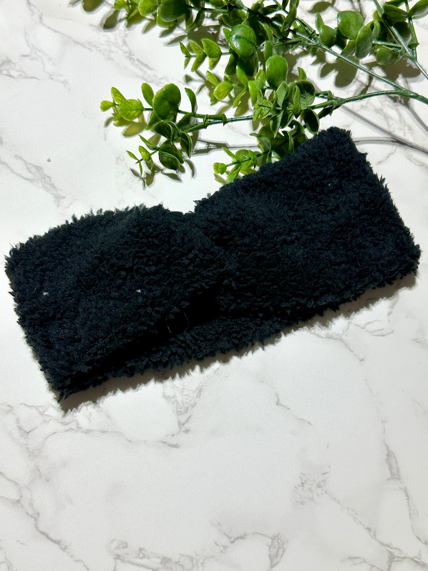 Sherpa Twist Headband - Black