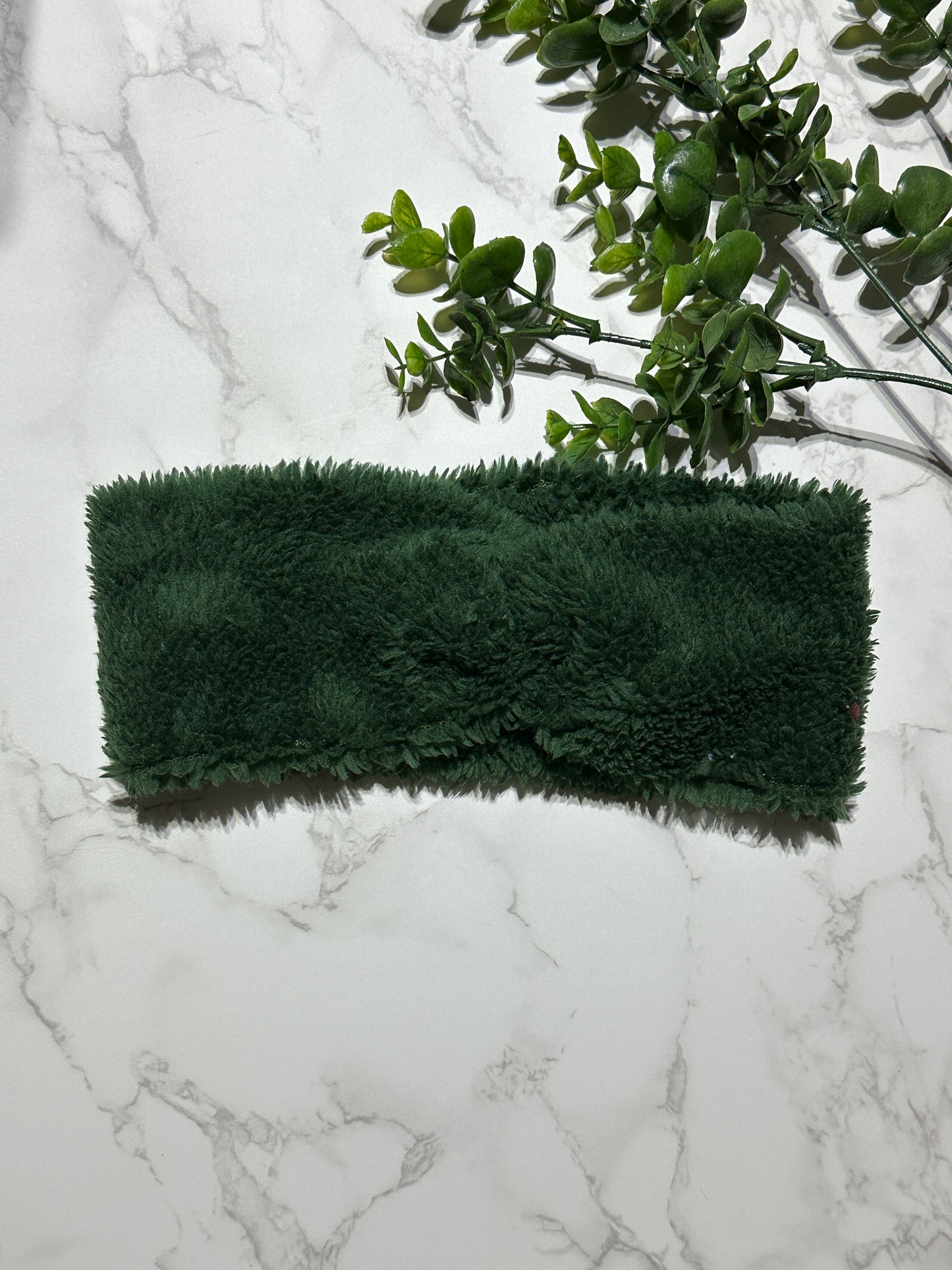 Sherpa Twist Headband - Green