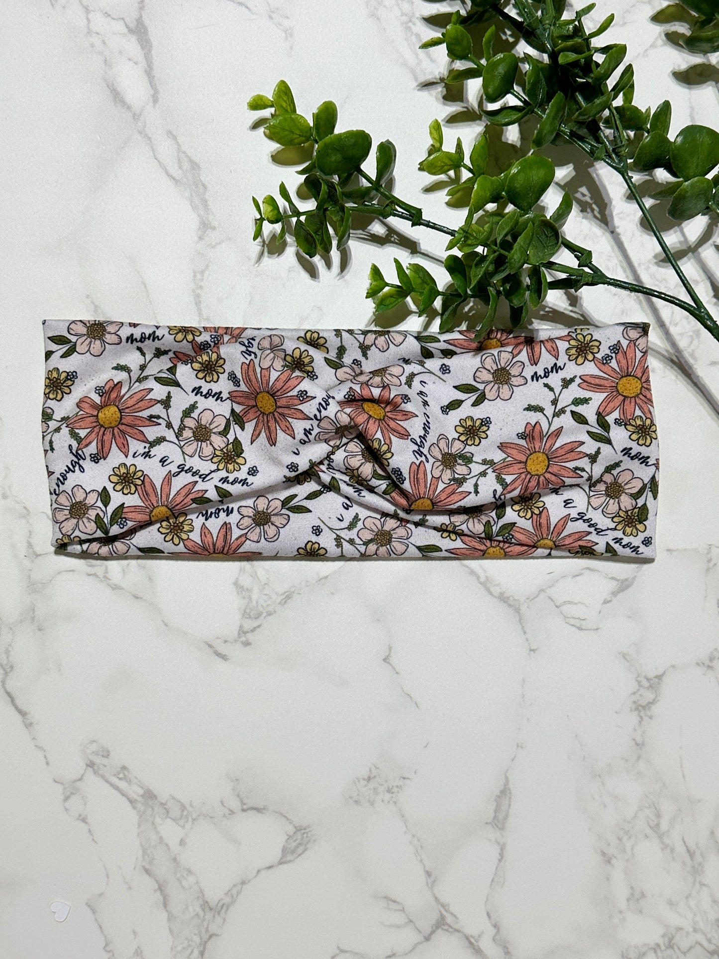I Am Enough Twist Headband