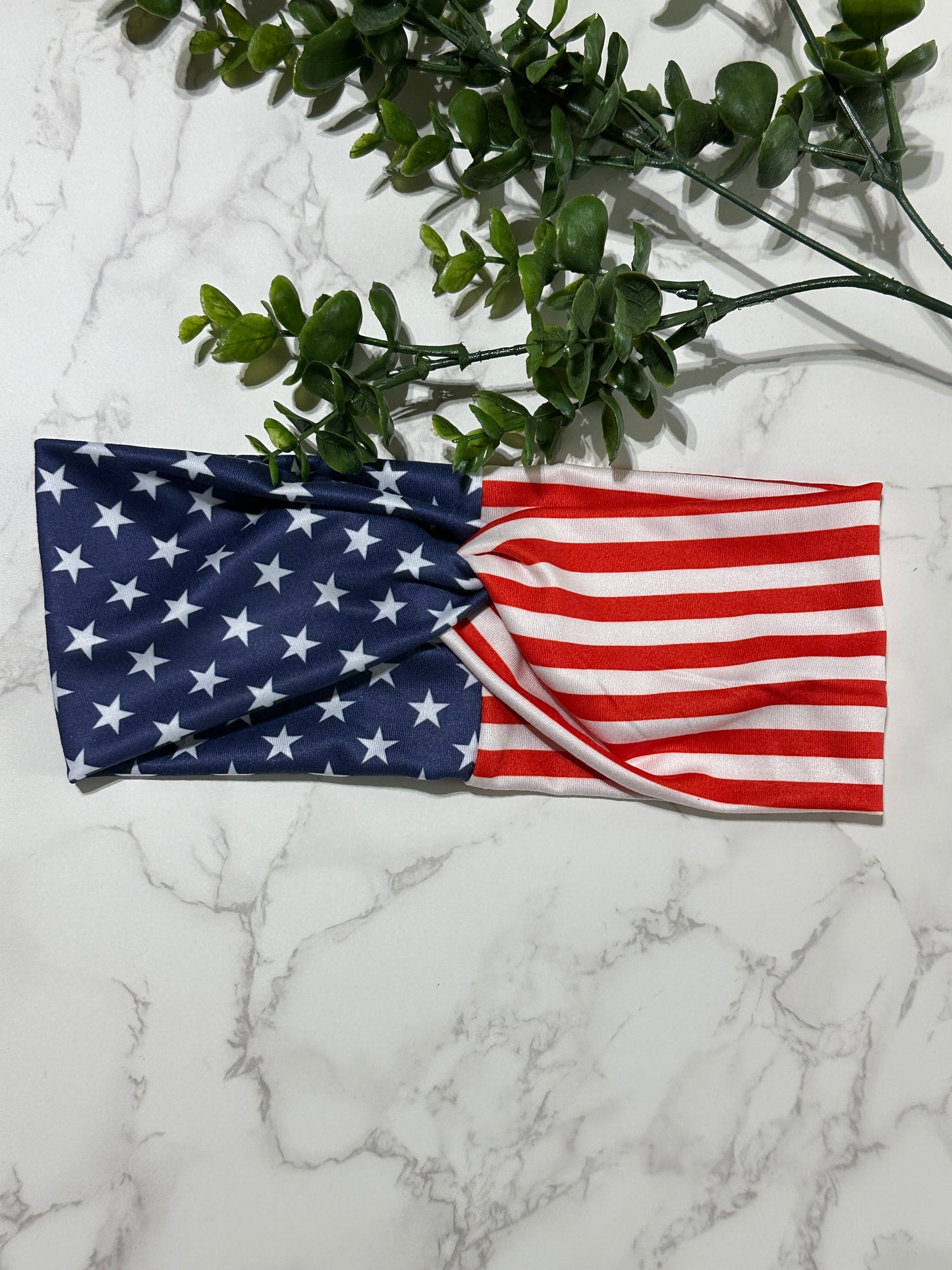 Stars and Stripes Twist Headband
