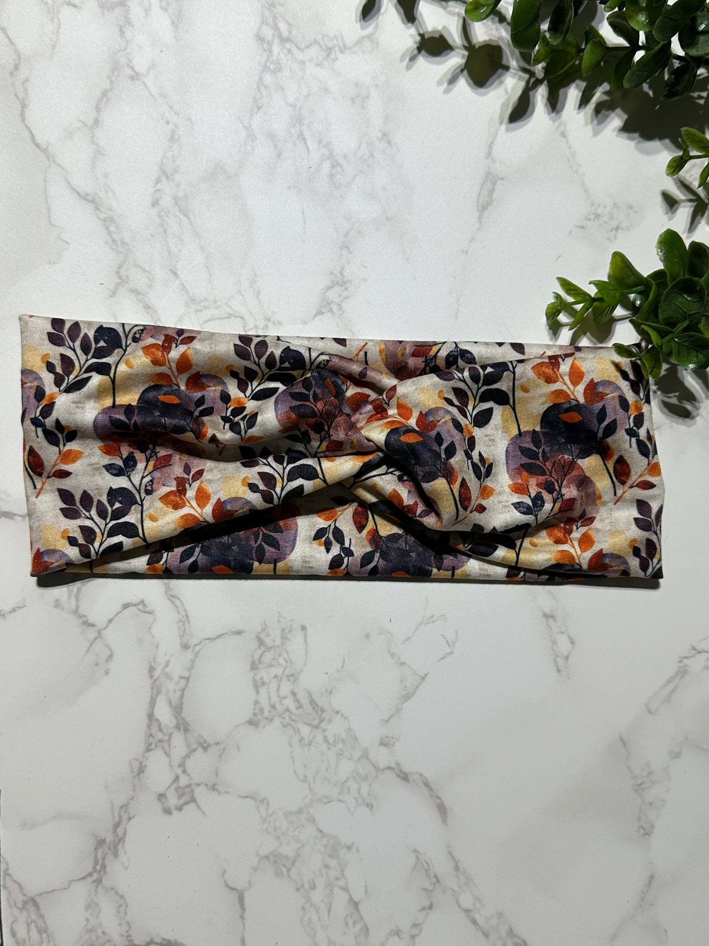 Fall Foliage Twist Headband