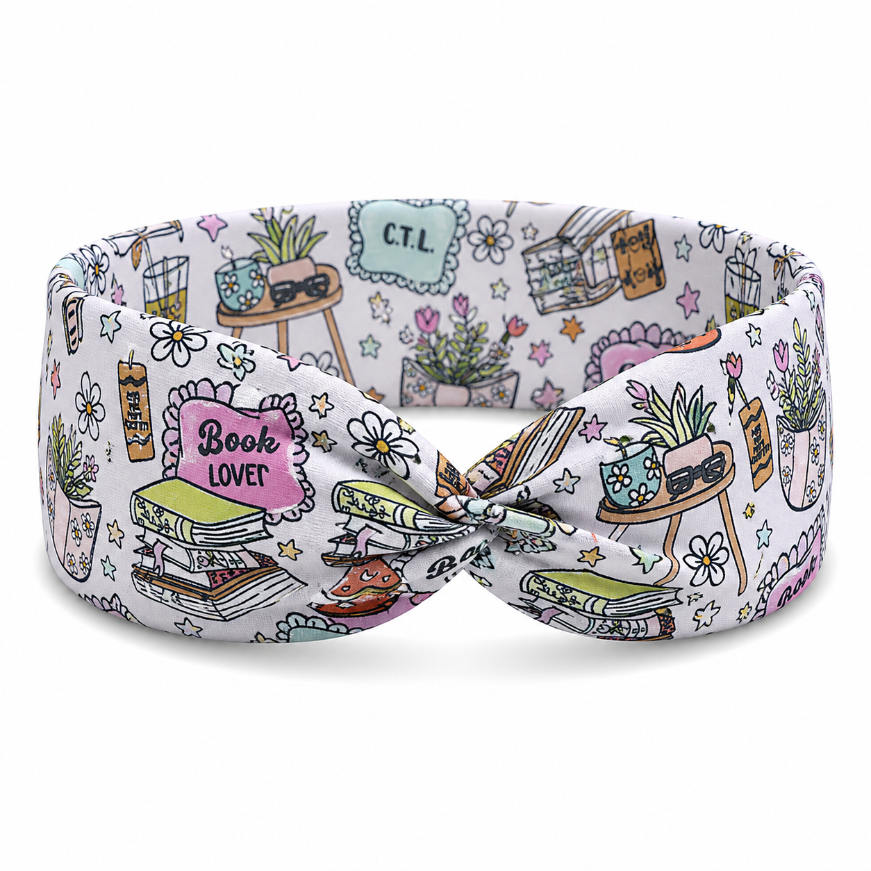 Book Lover Twist Headband