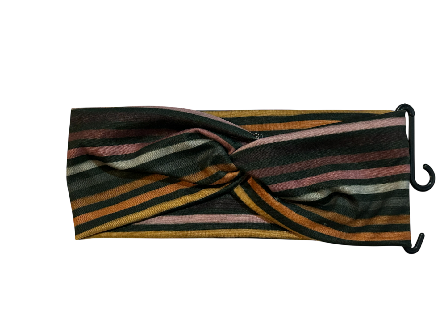 Stunning Dark Stripes Twist Headband