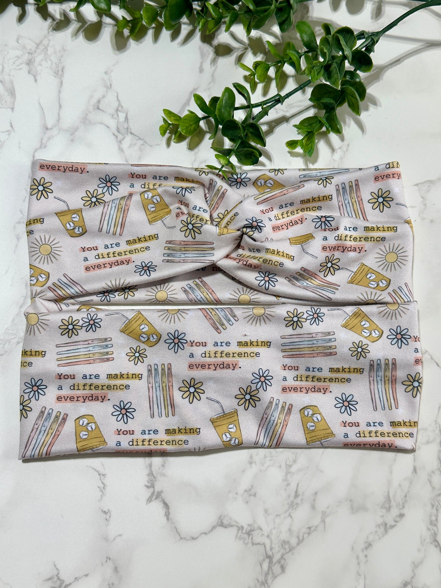 Back to School Twist Headband - Making a Difference
