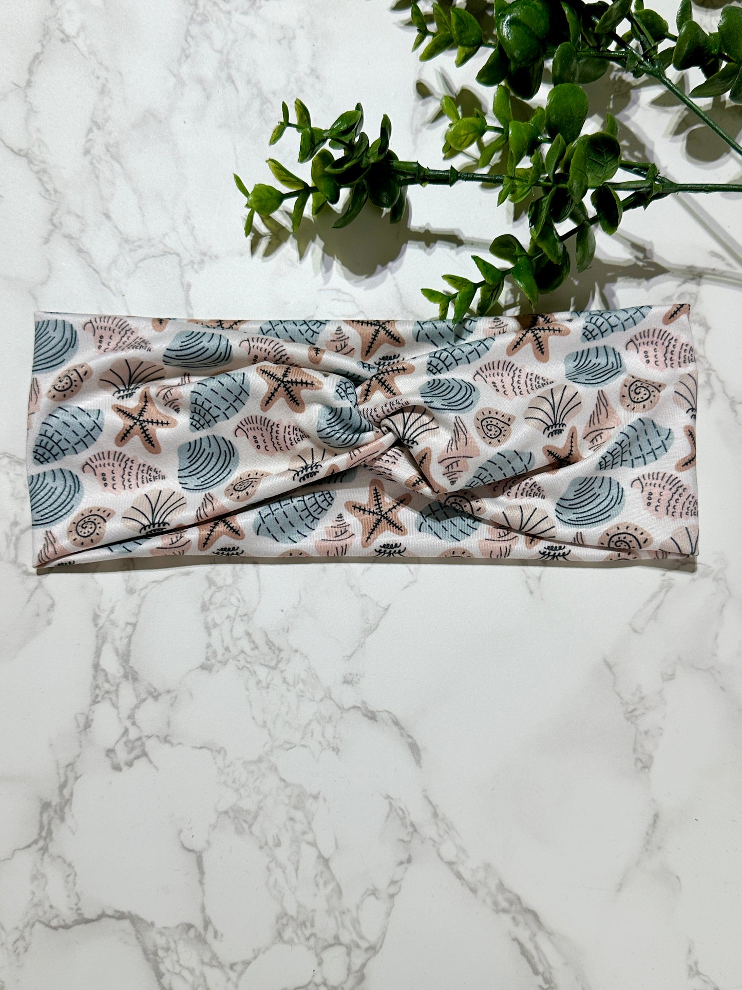 Boho Neutral Beach Twist Headband