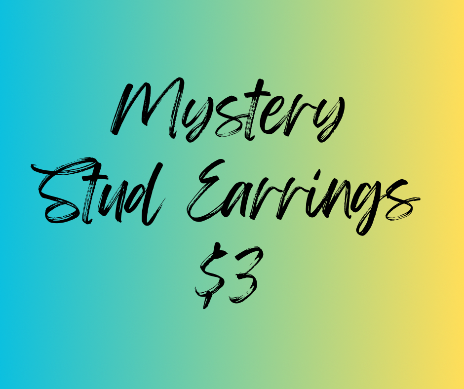 Mystery Stud Earrings - Cyber Monday