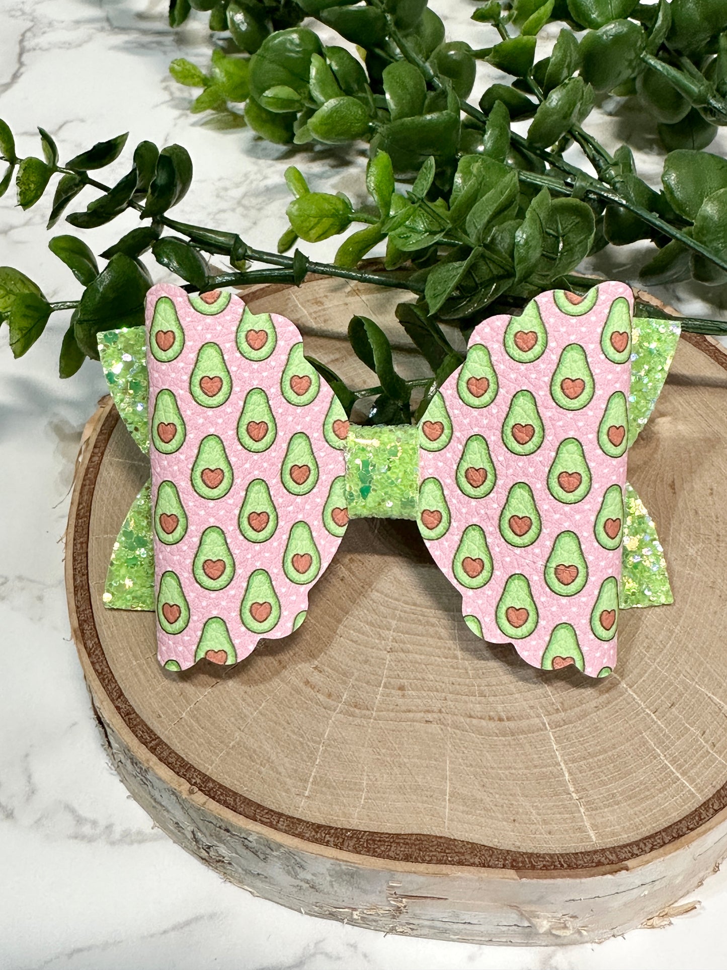 Avocado hairbow
