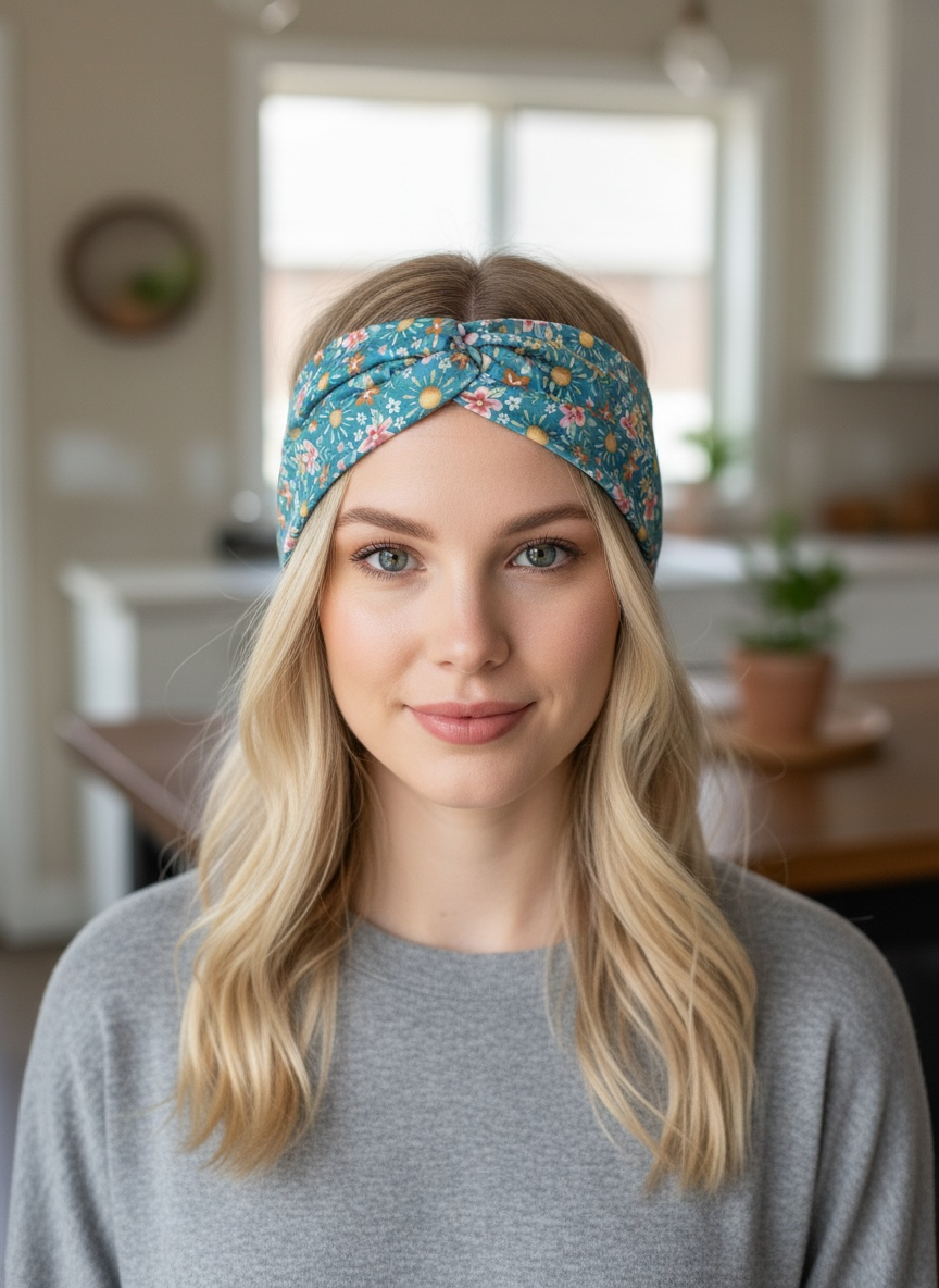 Sunshine Bloom Twist Headband