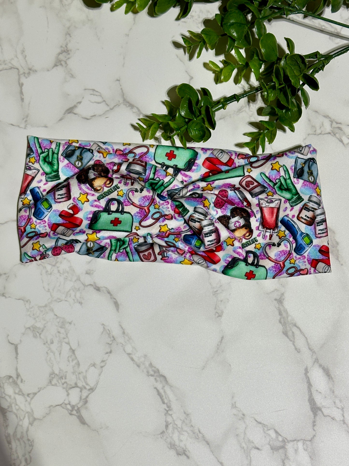 Nurse Life Twist Headband