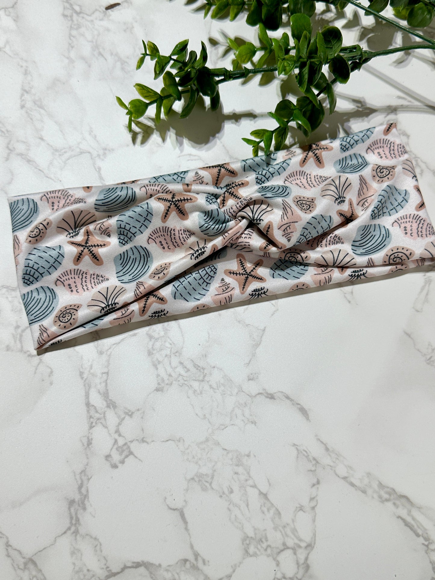 Boho Neutral Beach Twist Headband