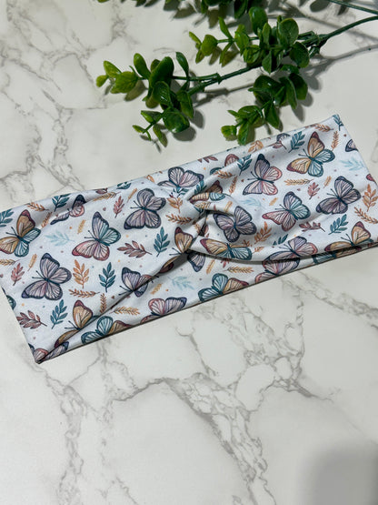 Beautiful Boho Butterflies Twist Headband