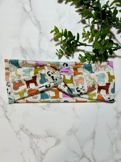Dogs Galore Twist Headband