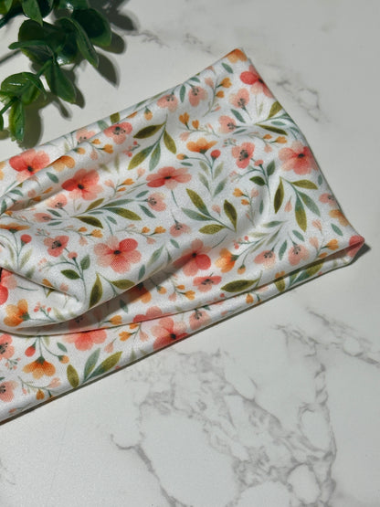 Romantic Spring Floral Twist Headband