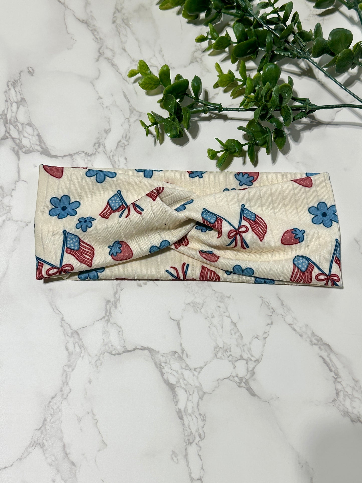 Stars, Stripes, and Sweet Summer Twist Headband