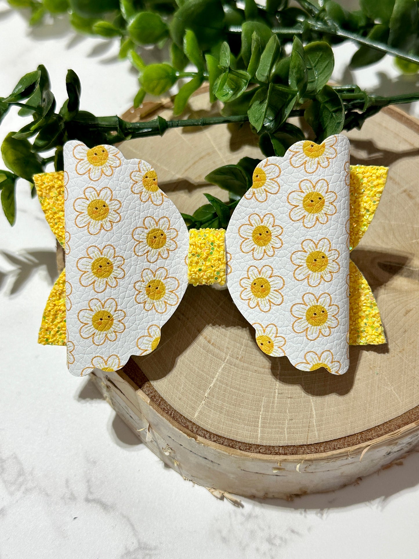 Happy Flowers Hairbow