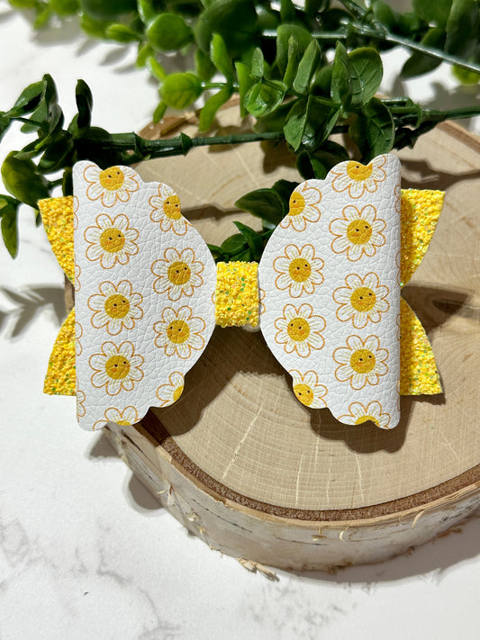 Happy Flowers Hairbow
