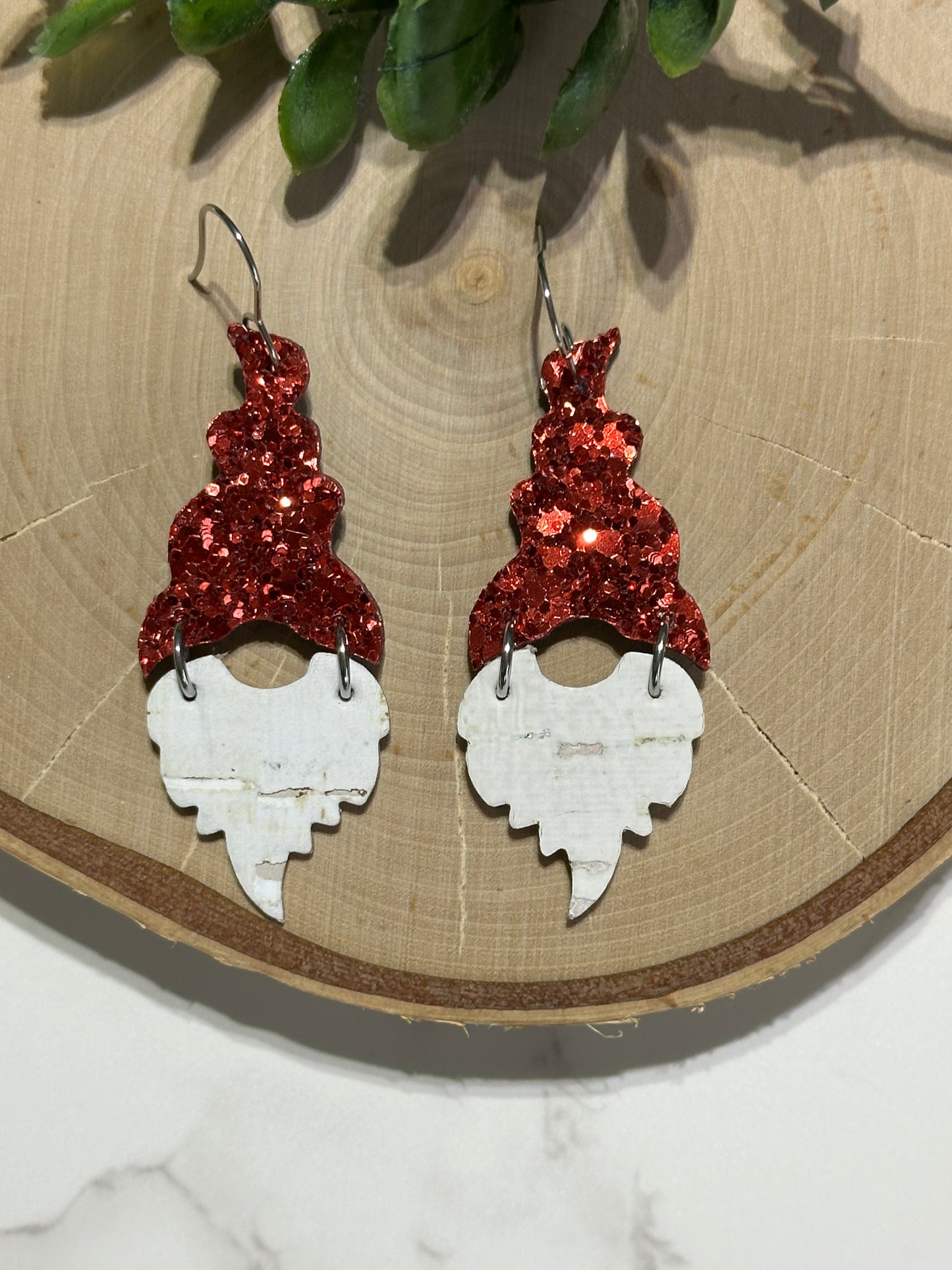 Gnome Christmas Earrings - Multiple Colors