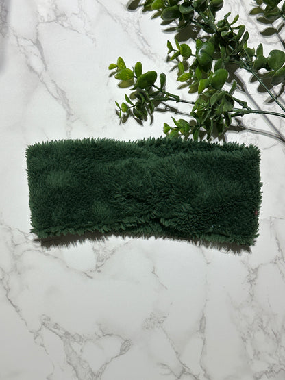 Sherpa Twist Headband - Green