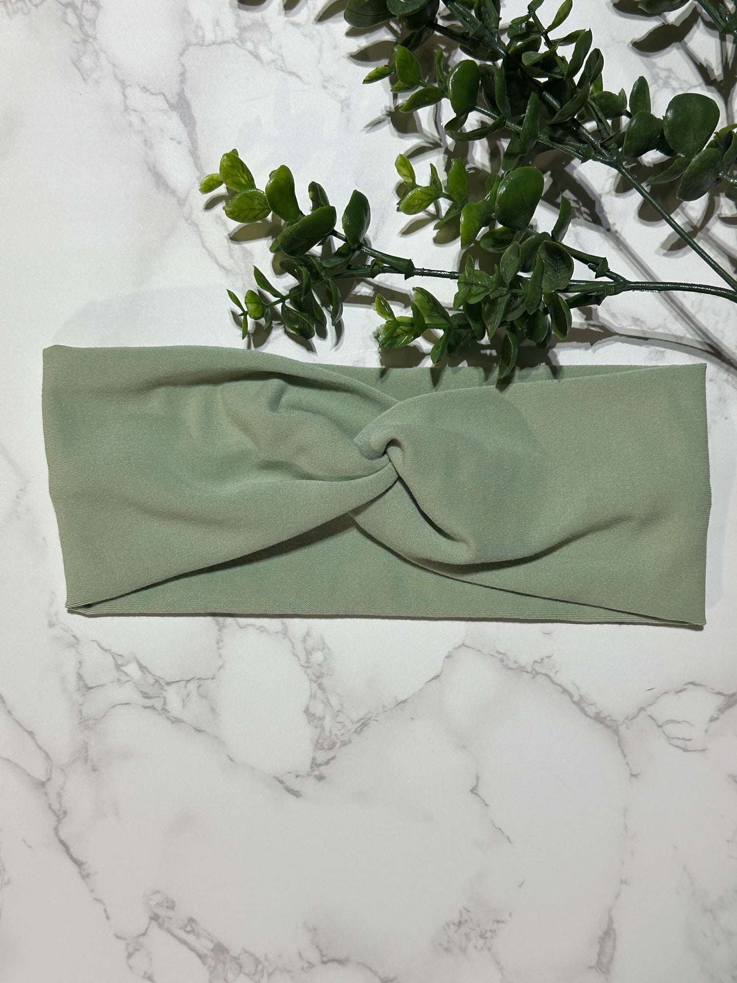 Solid Neutral Twist Headband -Multiple Colors