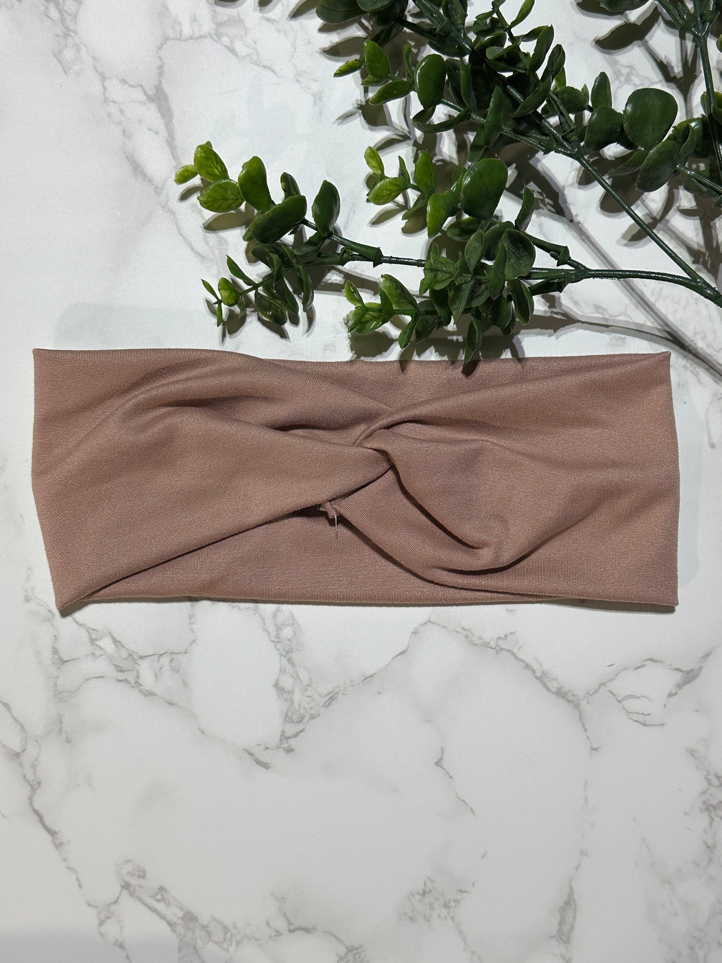 Solid Neutral Twist Headband -Multiple Colors