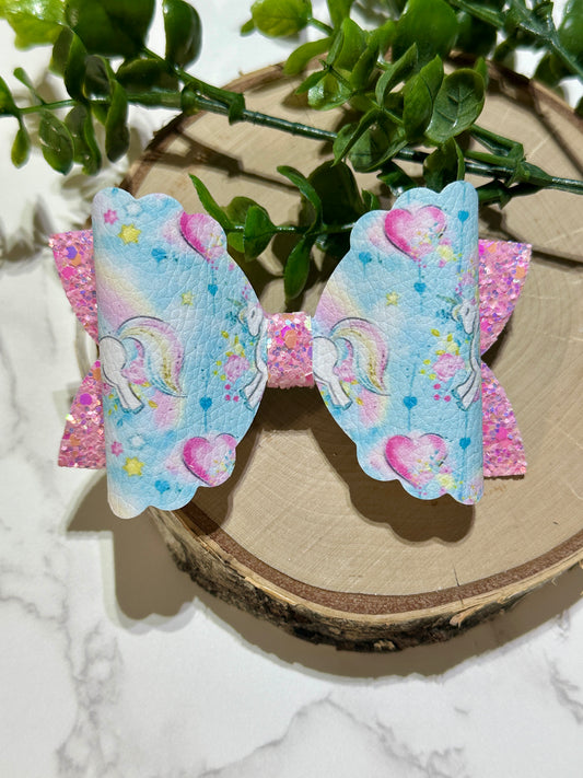 Unicorn Hairbow