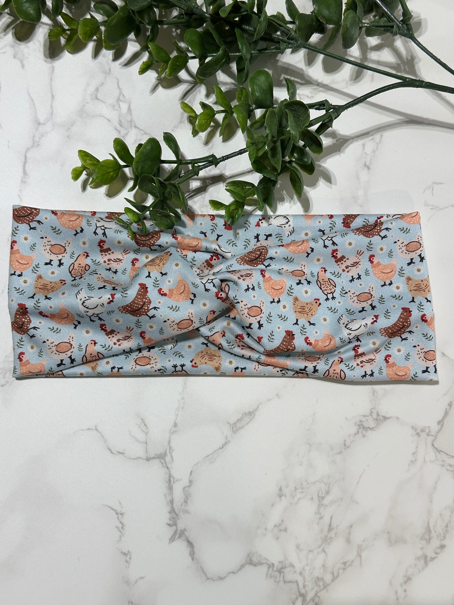 Chickens Twist Headband