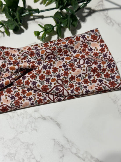 Little Ghosties/Fall Twist Headband