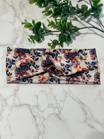 Fall Foliage Twist Headband