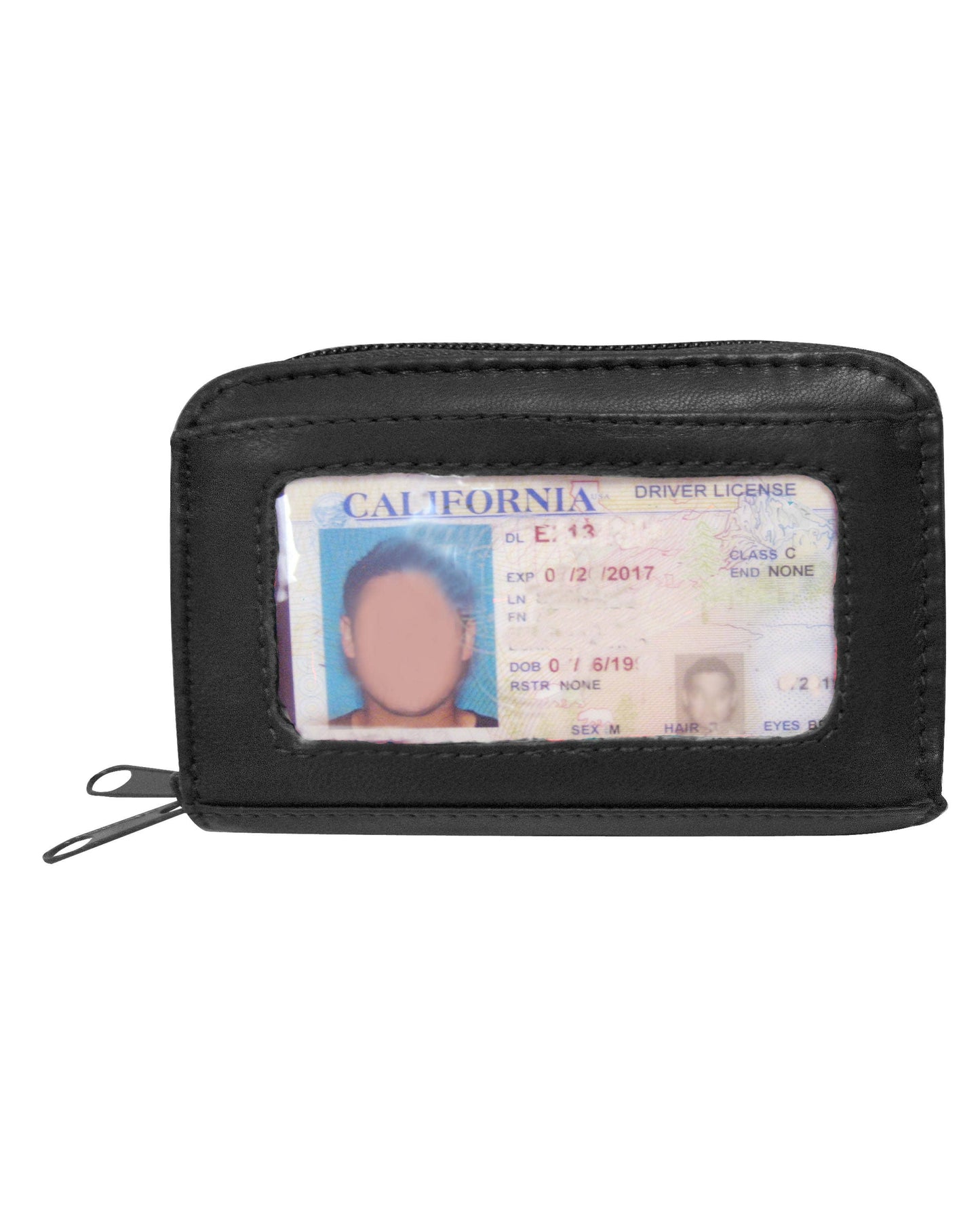 Genuine Cowhide leather credit card wallet