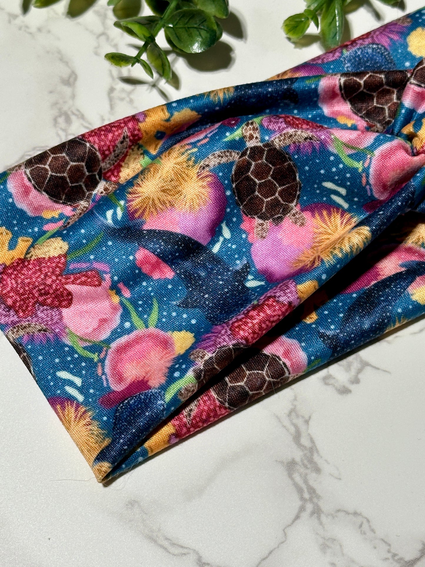 Under Sea/Turtle Twist Headband