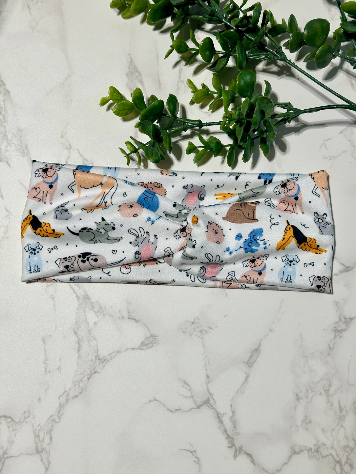 Sketchy Dogs Twist Headband