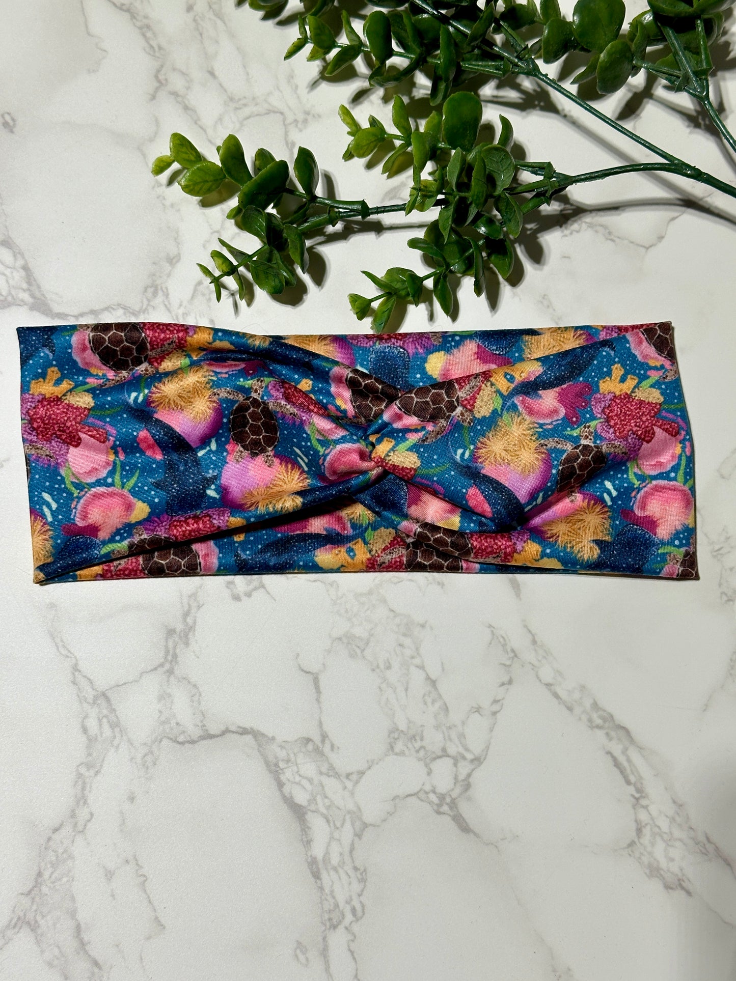 Under Sea/Turtle Twist Headband