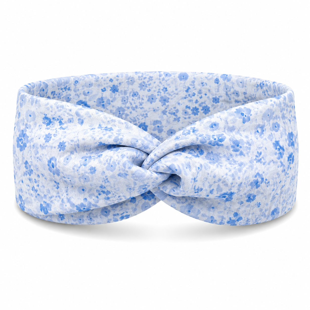 Blue Blossom Twist Headband
