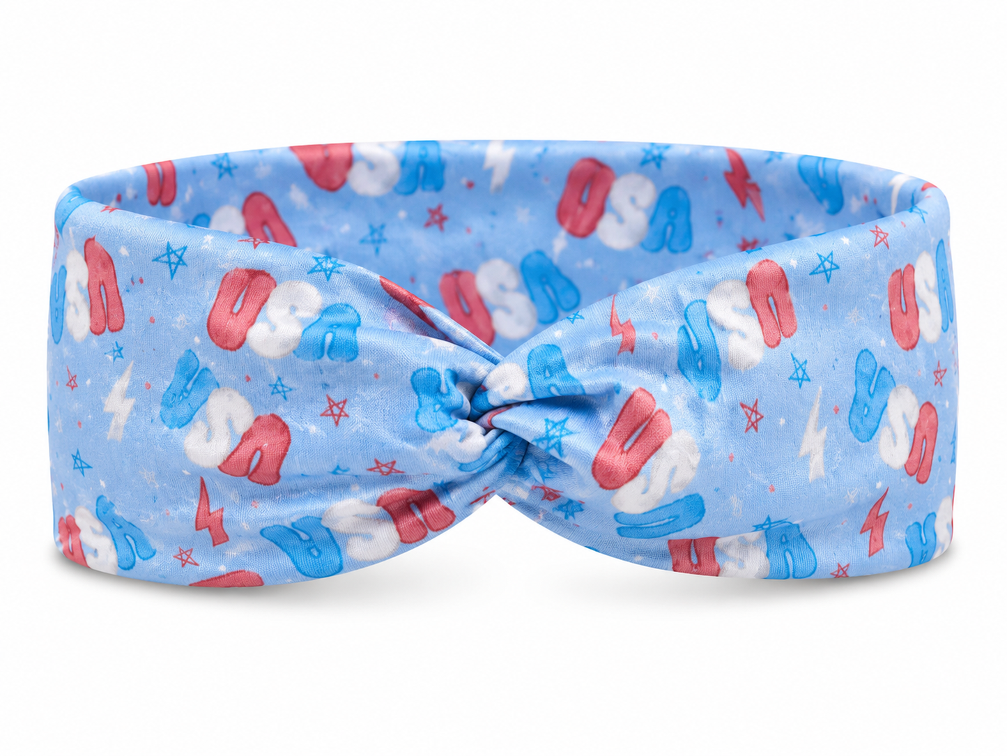 USA Twist Headband