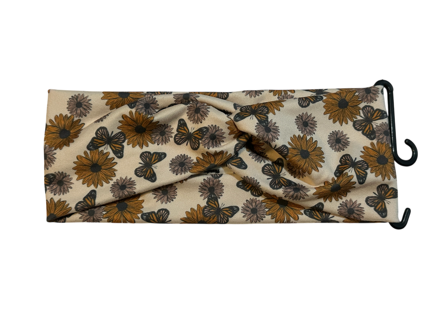 Fall Flowers/Butterflies Twist Headband