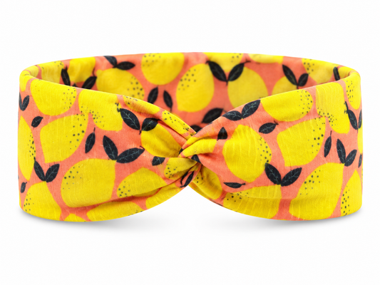 Sunny Lemon Twist Headband