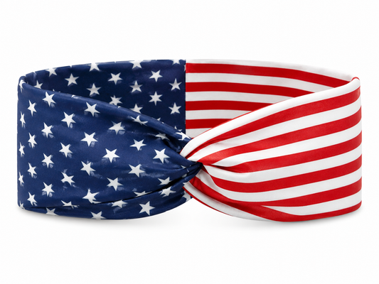 Stars and Stripes Twist Headband