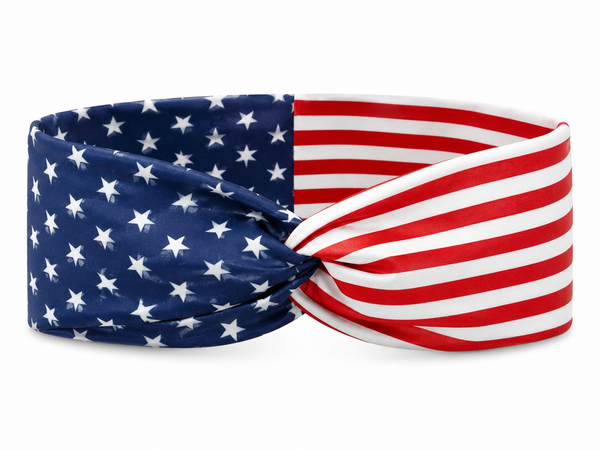 Stars and Stripes Twist Headband