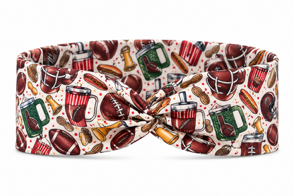 Football Madness Twist Headband