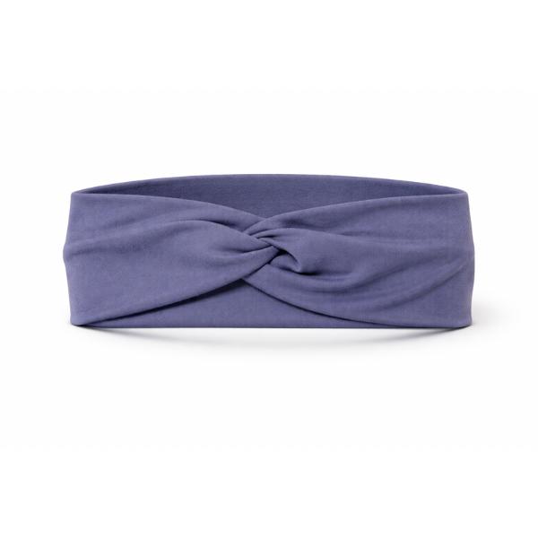 Solid Purple Periwinkle Twist Headband