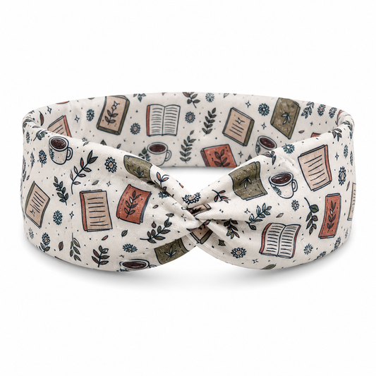 Cozy Bookish Twist Headband