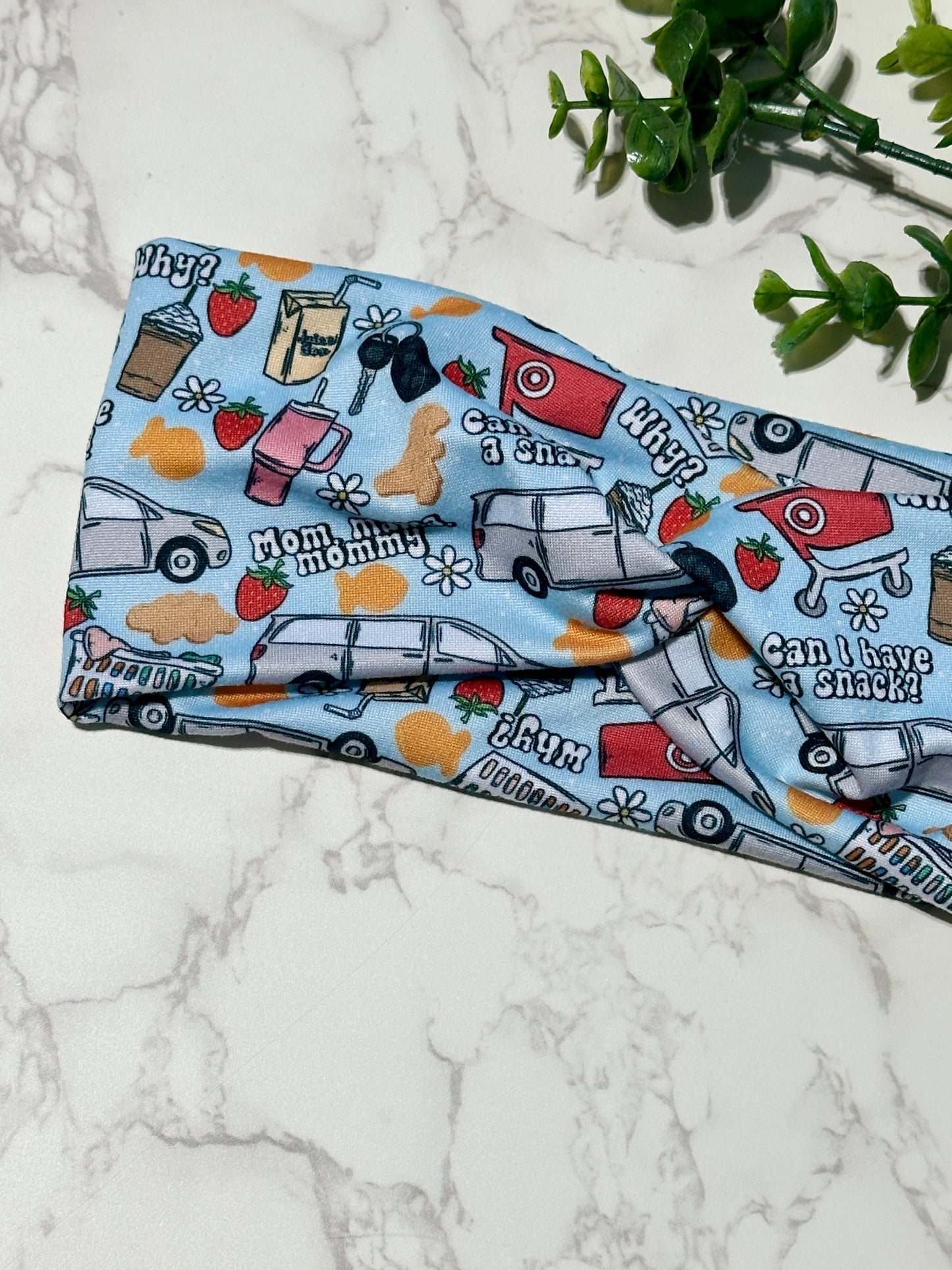 Mom Life Twist Headband